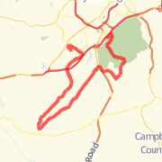 A ride mapped on 10/17/2010