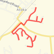 A run mapped on 10/18/2010