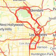 City of Angels Fun Ride 2008 (Hybrid Route)