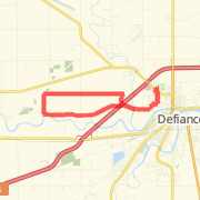 10 mile country route