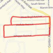 A run mapped on 10/20/2010