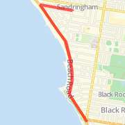 A run mapped on 22/10/2010 Run route image