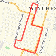 Apple Blossom Parade route