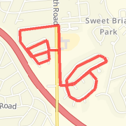3.2 miles at Arrington Road w/ Hills