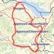 Around the Appenzeller Alps (Switzerland)