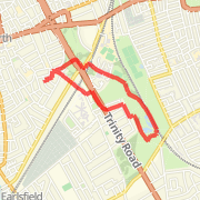 Wandsworth Common pond loop
