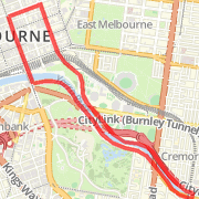 A run mapped on 27/10/2010