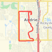 west side from airdrie meadows