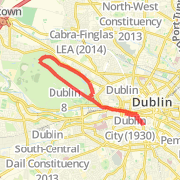 Radisson SAS into Phoenix park 8 Miler