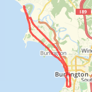 13.5 Bikepath route
