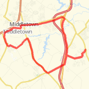 A run mapped on 11/04/2010