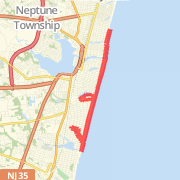 12 mile route: start in Belmar D&amp;D, 16th ave.
