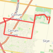 15km training