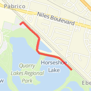 Duathlon in Fremont 1.5 mile run