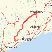 Waterbury, CT to New Canaan, CT