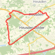 Heusden-eversel 10.8km