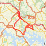 Figtree, Ryde Road, M2, Waterloo, Epping Road, Short loop