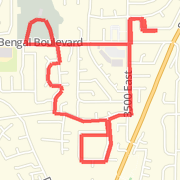 3 mile run