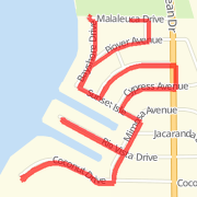 2011 Hibiscus Triathlon Run Course