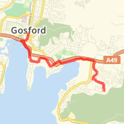 iMapMyRide: 22/11/2010 8:21 Bike Ride route image