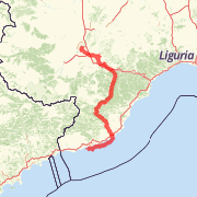 A ride mapped on 11/21/2010
