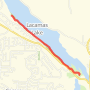 short run on the lake