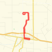 11/28/2010  6 mile Route