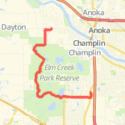 Elm Creak Run GPS Dies-- this is approximate