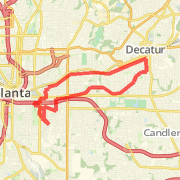 Grant Park to Decatur - Trolley line loop