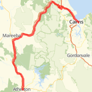 Cairns to Karumba - Stage 1 (to Atherton)