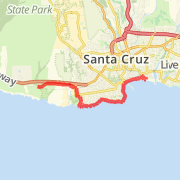 10 miles from Richard's house via West Cliff 