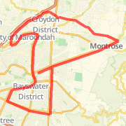 38.75 km Training Route