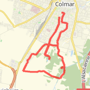 Colmar Centre - Thur - Clos Alexi - Rte Rouffach