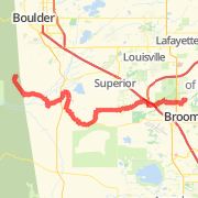 My house to Bear Peak and back (a 2011 goal)