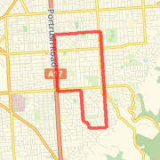 10km lap with hill finish