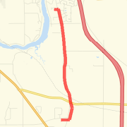 10 K out and back