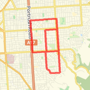 14.4km run - old 5km lap+10km lap with hill finish.