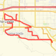 Lopers Alternative 10 or 22 mile route avoiding dirt paths