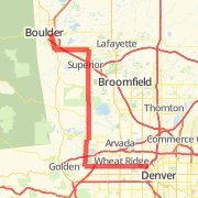 A route mapped on 01/04/2011