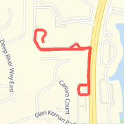 Short Run with Kali 1/6/11