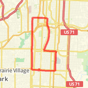 A run mapped on 01/07/2011