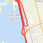 frontage thru aquatic park