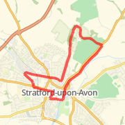 5.5 mile circuit from KES, Welvombe Hills, Maidenhead Road, Canal to Masons Road &amp; Return