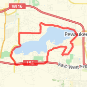 pewaukee lake course