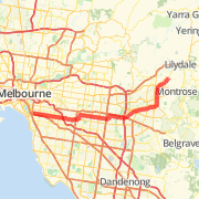 Mooroolbark to St Kilda