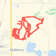 Carter 2 laps, night ride: Jan 13, 2011 9:06 PM
