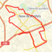 A run mapped on 01/14/2011