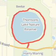 Run around Thomsons Lake