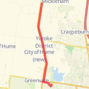 Cycling - Mickelham Road