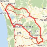 Pontedera-Camaiore-Lucca-Pontedera